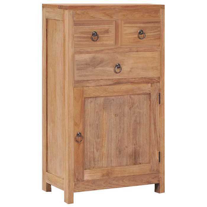 vidaXL Buffet 50x30x90 cm bois de teck massif 287237