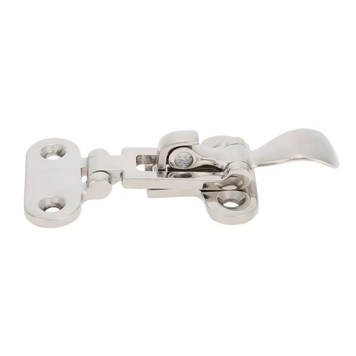 Boucle Verrouillage Réglable 304 Acier Inox Marine - Fixation Trappe Bateau Avec Pince