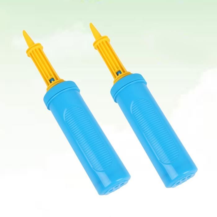 2pcs Gonfleurs Double Action En Manuel Gonfleur Ballon Pompe Pour Fete D Anniversaire Pompe Aiguilles A Ballon Cdiscount Sport