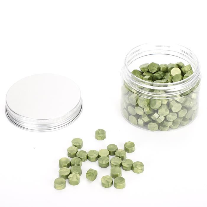 Kit 600 Perles De Cire à Cacheter - 24 Couleurs - Boîte Transparente - Pour Mariage, Lettres, Cadeaux