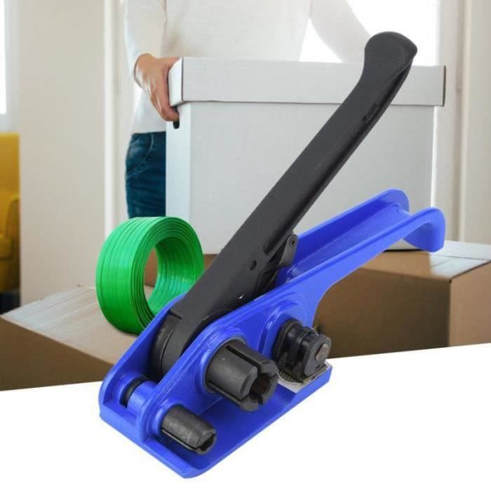 Outil De Cerclage Manuel - Tendeur De Sangle PET/PP - Largeur 16-19 Mm - Pour Emballage, Déménagement