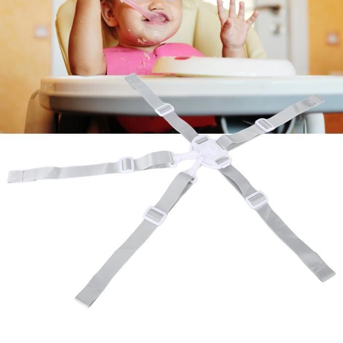 Ceinture de Sécurité Bébé Harnais,Sangle Réglable 5 Points Harnais de Sécurité Ceinture Pour