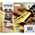 Cartouche d'encre EPSON Multipack 16 - Stylo Plume - Noir, Cyan, Jaune, Magenta-1