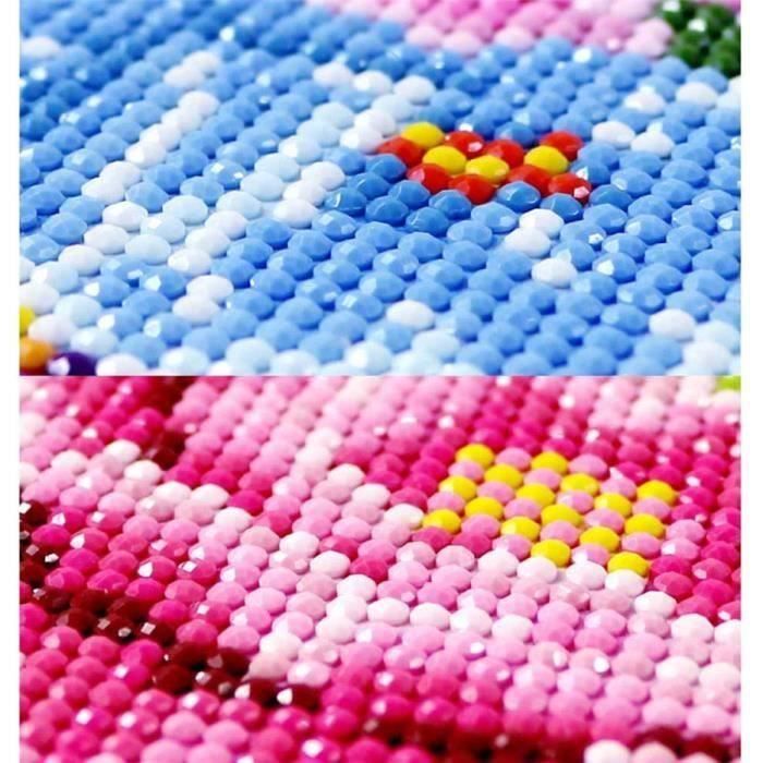 Kit Peinture Diamant 5D Demon Slayer 30x40cm - Broderie Diamant Complet Anime - Loisir Créatif Relaxant