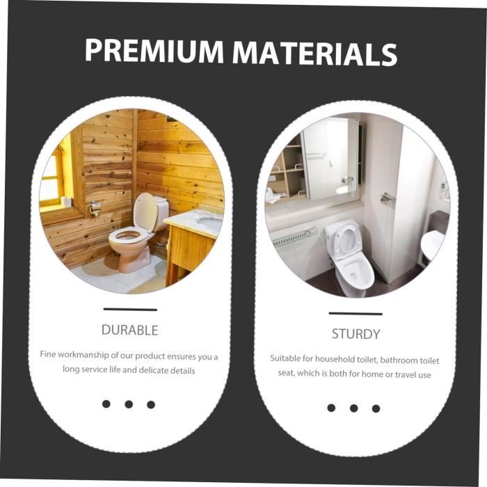 Protège-siège De Toilette - Coussinets De Siège De Toilette Doux, épais