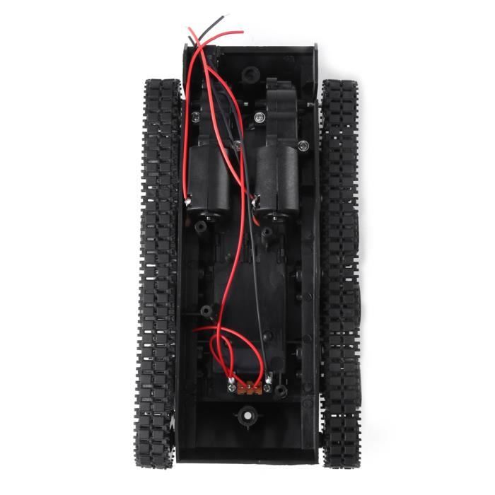 Châssis de réservoir - Kit de Bricolage de châssis de réservoir en Plastique Absorbant Les Chocs légers avec Moteur 130 3V-7V
