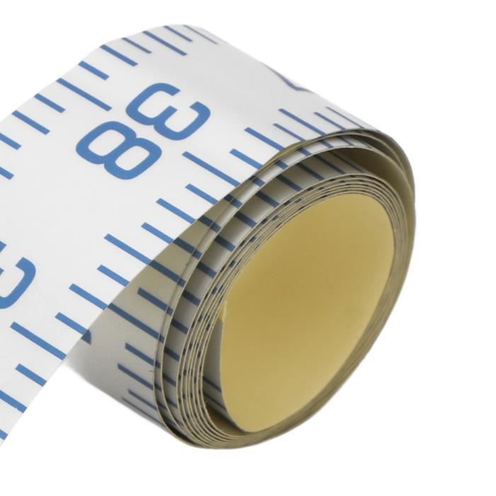 Règle De Poisson Auto-adhésive Outil De Mesure De Pêche Ruban à