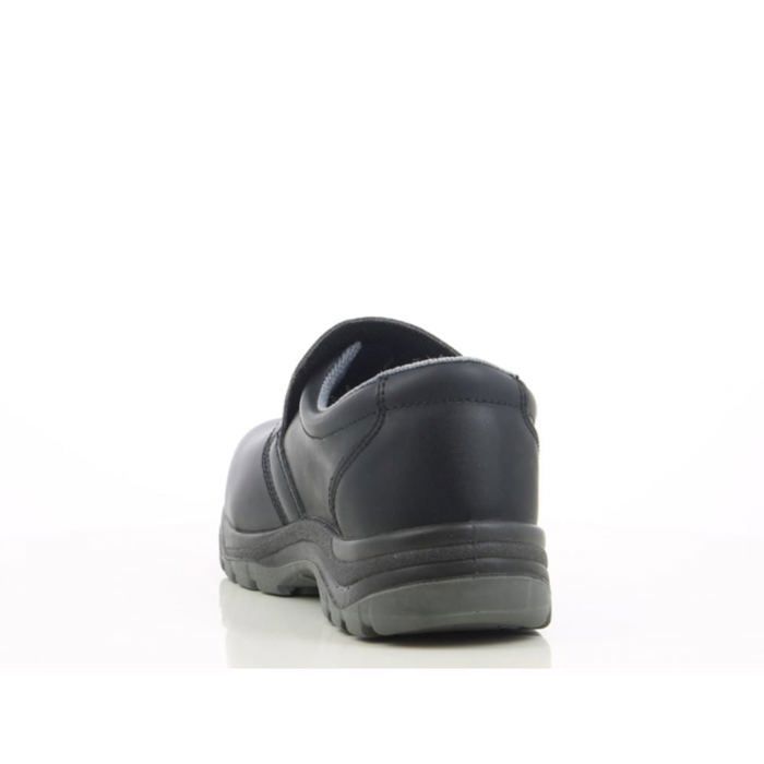 Chaussure De Cuisine De Sécurité S2 Professionnelle De Travail Blanche Noire EN ISO 20345 S2 Mixte Serveur Restaurant | CH249 | L - 7