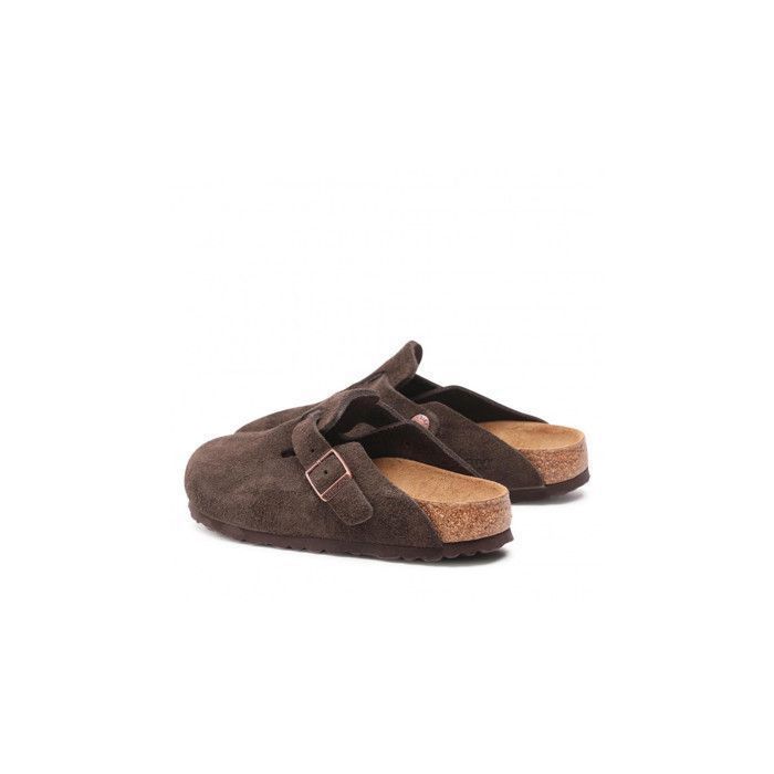 Sandale Birkenstock Boston Marron Marron - Cdiscount Chaussures