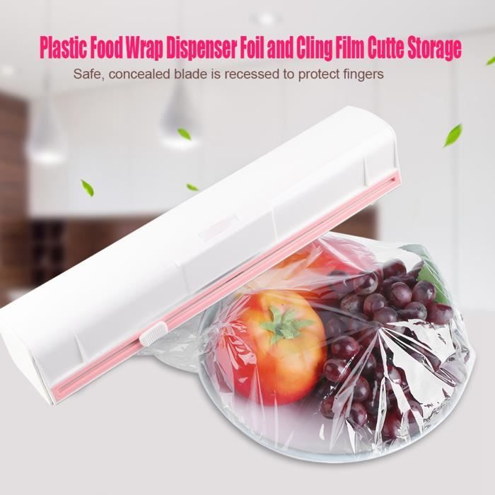 Tbest Coupeur de film alimentaire Outils de coupe de film rechargeables  pour distributeur de film plastique pour la art cuisine - Cdiscount Au  quotidien