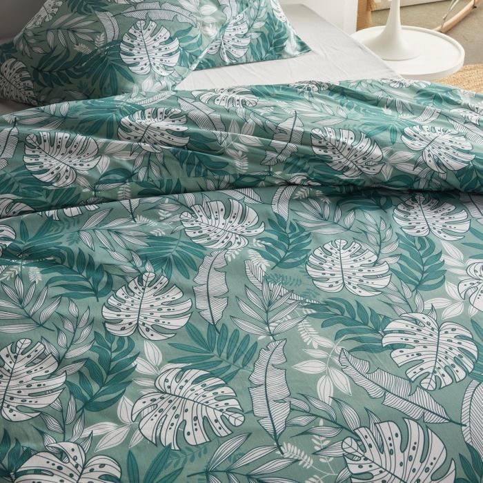 Housse de couette 240x220 Paola + 2 taies 100% coton