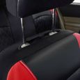 Housses de siège de voiture pour Hyundai Tucson 3ème génération TL 2015 2016 2017 2018, Ensemble de 9 pièces, rouge, Imperméable-2