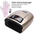 Appareil de massage des mains à la paume avec chaleur, chauffage électrique, massage par acupression à pression d'air pour soulager -2