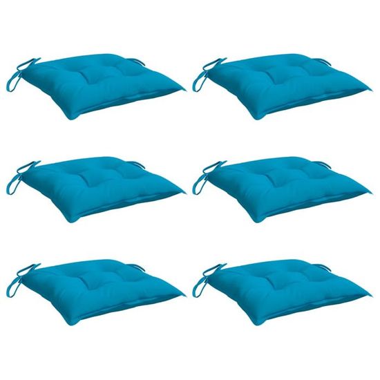 VidaXL Coussin De Palette Imperméable 60x60x9,5 Cm - Galette Siège Jardin Anthracite Tissu Oxford