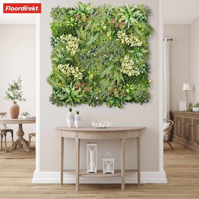 TENAX Divy Capio 1 x 1 m Vert, Panneau Modulaire avec Feuilles Vertes et Baies Rouges, pour Jardin Vertical et Décorations de Noël TENAX Divy Capio 1 x 1 m Vert, Panneau Modulaire avec Feuilles Vertes et Baies Rouges, pour Jardin Vertical et Décorations de Noël