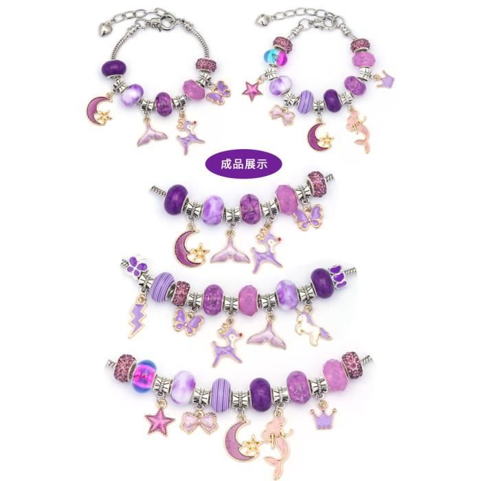 Kit De Fabrication De Bracelet Grand Modèle Pour Fille ‘KD131