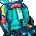 Akozon Siège de sécurité pour voiture Akozon Siège enfant Chaise de siège de bébé Coussin de auto pour Ours imprimé ciel étoilé-3