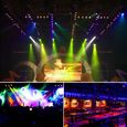 RGB LED lampe de scène Projecteur étape lumière effet de lumière Stage DJ Disco+ télécommande--YY-3