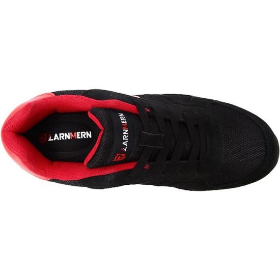 LARNMERN Chaussure de Securité Homme Femmes Légères Chaussures de Travail avec Embout de Protection en Acier 