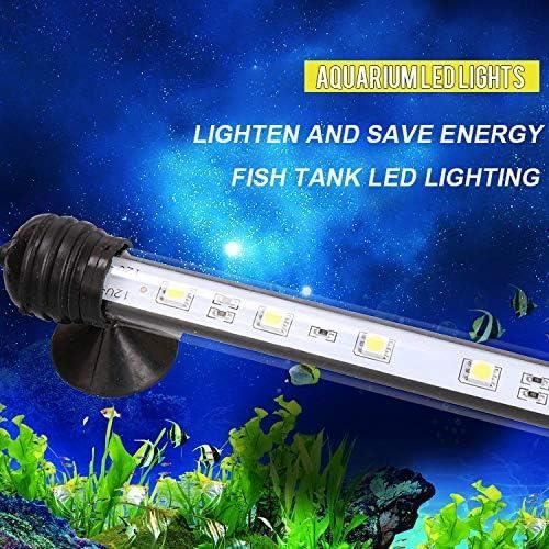 Lampe LED d'aquarium Blanc - 48 cm