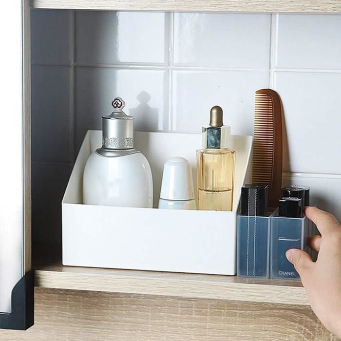 Rangement Maquillage Salle De Bain Vanity DOUBLE Beaute Derrière