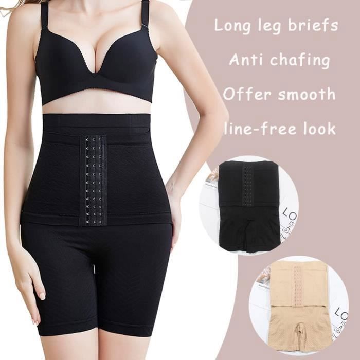 Culotte Gainante Femme Taille Haute - Ventre Plat Et Remonte-Fesses - Invisible Sous Vêtements