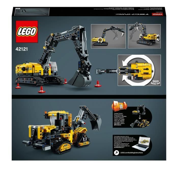 Pelleteuse LEGO Technic 42121 - La Grande Récré