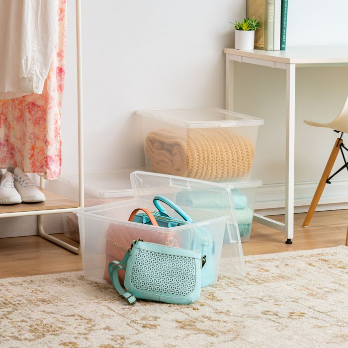 Boîtes De Rangement - TECTAKE - Lot De 6 Boîtes De Rangement Compactes