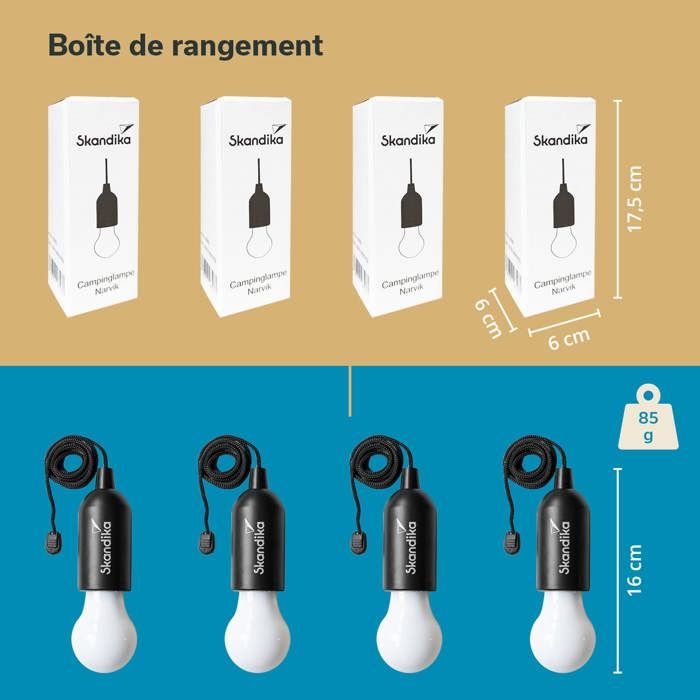 Skandika Lampe De Camping Kvitnes LED - 400 Lumens, 6 Modes, Powerbank 3600 MAh, Solaire, Pliable, étanche Skandika Lampe De Camping Kvitnes LED - 400 Lumens, 6 Modes, Powerbank 3600 MAh, Solaire, Pliable, étanche