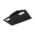Hotte intégrée - Inca Smart FBI 525 BK - Noir - Extraction 335 m³/h - Filtre aluminium