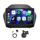 BRAKORERS Autoradio 10 Pouces avec Car-Play GPS Navigation pour Hyundai pour Tucson pour IX35 2009-2015 Android 14