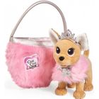 SMOBY Chichi Love Beauty Princesse Peluche 20 CM + Sac à Main en Fourrure - Simba - 105893126