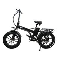 Vélo électrique CMACEWHEEL GW20 Noir 750W 20" fat bike avec batterie amovible 48V 17Ah pliable