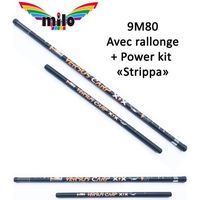 Pack Coup / Carpe Canne Milo / Gérardix Versus Carp XIX De 9M00 + Rallonge + Power Kit « Strippa »