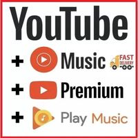Youtube premium account for 1 year, fast delivery