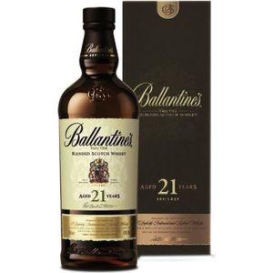 WHISKY BOURBON SCOTCH Whisky Ballantine's 21 ans - Blended whisky - Ecos