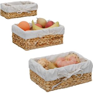 Lot de 2 corbeilles à pain rondes de 22,9 cm