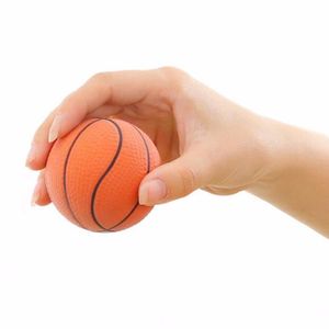 Mini ballons de stress de basket-ball - (paquet de 12) 1,57 pouces