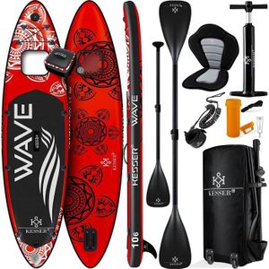 STAND UP PADDLE ® Kit de Stand up Paddle avec Planche Gonflable et