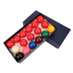 BILLARD HURRISE Boules de billard 1 Set Snooker Billard Cue Sports Pool 57.2mm Résine Gloss Ball Leisure Sports Equipment