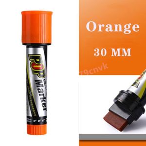 MARQUEUR 30mm Orange - Feutre Marqueurs Affiche Publicitair