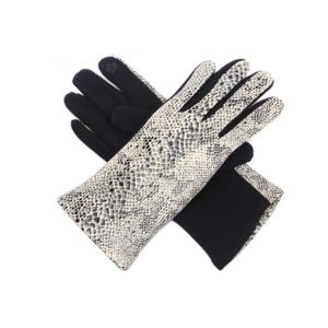 GANTS-CUIR-Taille 8-Noir-Cuir gants-Unisexe-Neuf Joop