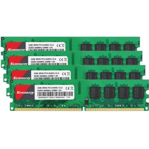 MÉMOIRE RAM Memoire Ram - Limics24 - 8Go (4X2Go) Ddr2 800Mhz 2