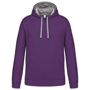 Sweat homme violet Cdiscount
