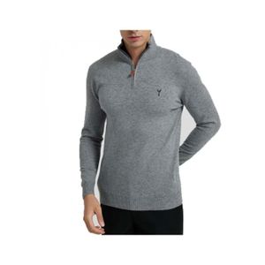 PULL Pull homme col camionneur zip 