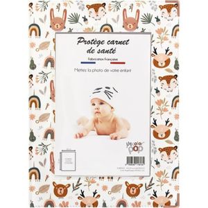 Protège carnet de santé pour enfant ou adulte - Fabrication française -  modèlefeuilles dorées - Cdiscount Puériculture & Eveil bébé