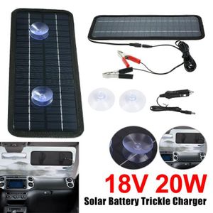 Chargeur solaire TRAHOO - Kit de panneau solaire 100W - Charge rapide pour  voiture, moto, bateau, camping - Cdiscount Bricolage