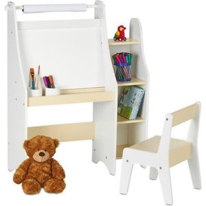 TABLEAU ENFANT Tableau enfant avec rangements et chaise - 10037797-0