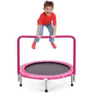 TRAMPOLINE KOMFOTTEU Mini trampoline pliable pour enfants - D