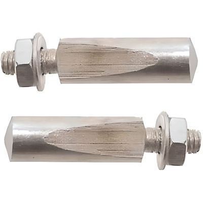 4 Goupilles De Manivelle Vélo – 9,2 Mm X 40 Mm Pour Pédalier Cottéré, Argent